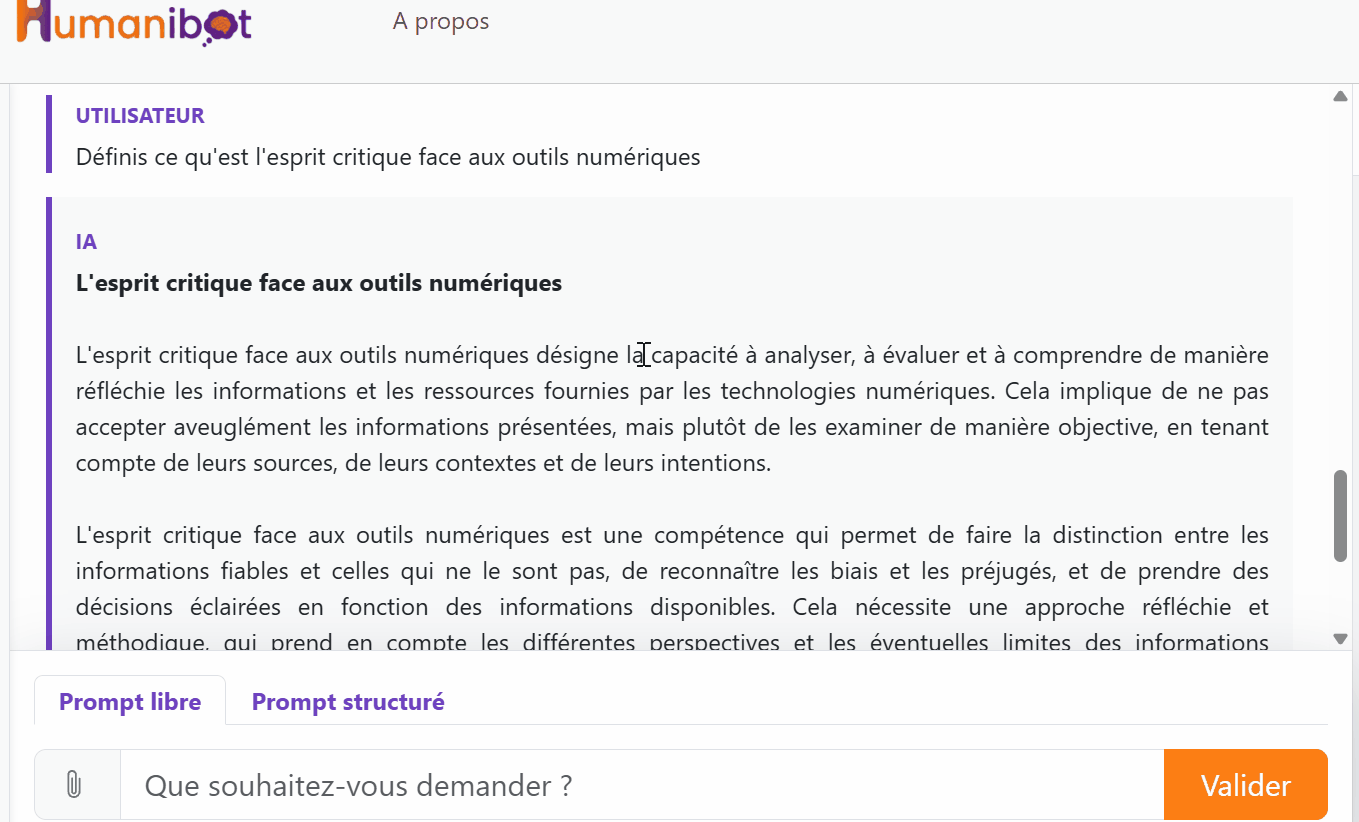 Démonstration du surlignage par couleur